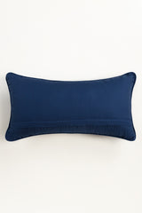 Blue Cube Dobby Deck Cushion Cover