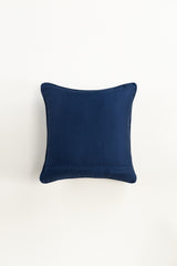 Blue Cube Dobby Square Cushion Cover