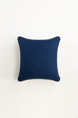 Blue Cube Dobby Square Cushion Cover