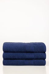 Blue Dyed Bath Towel