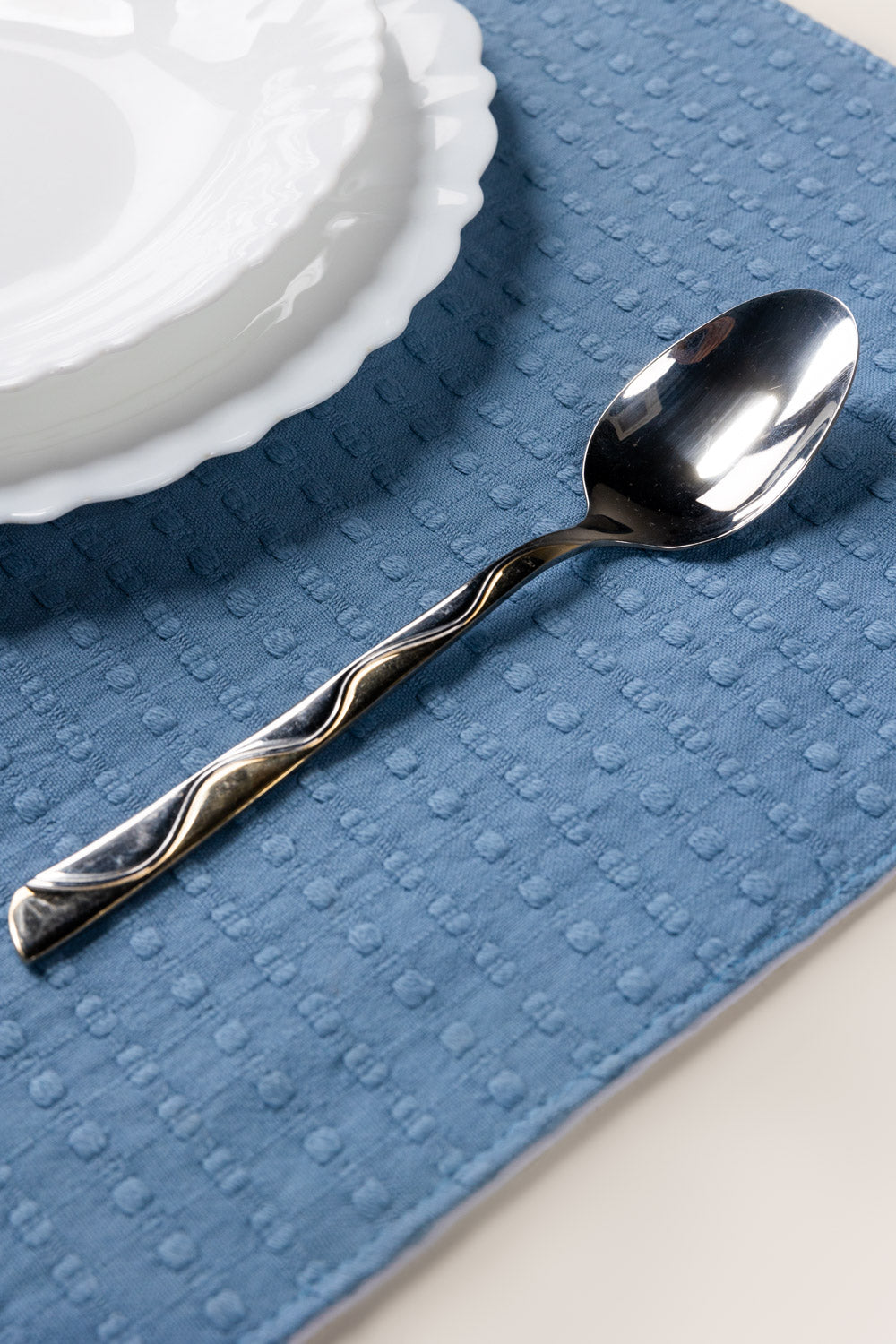 Blue Dyed Placemat Pair