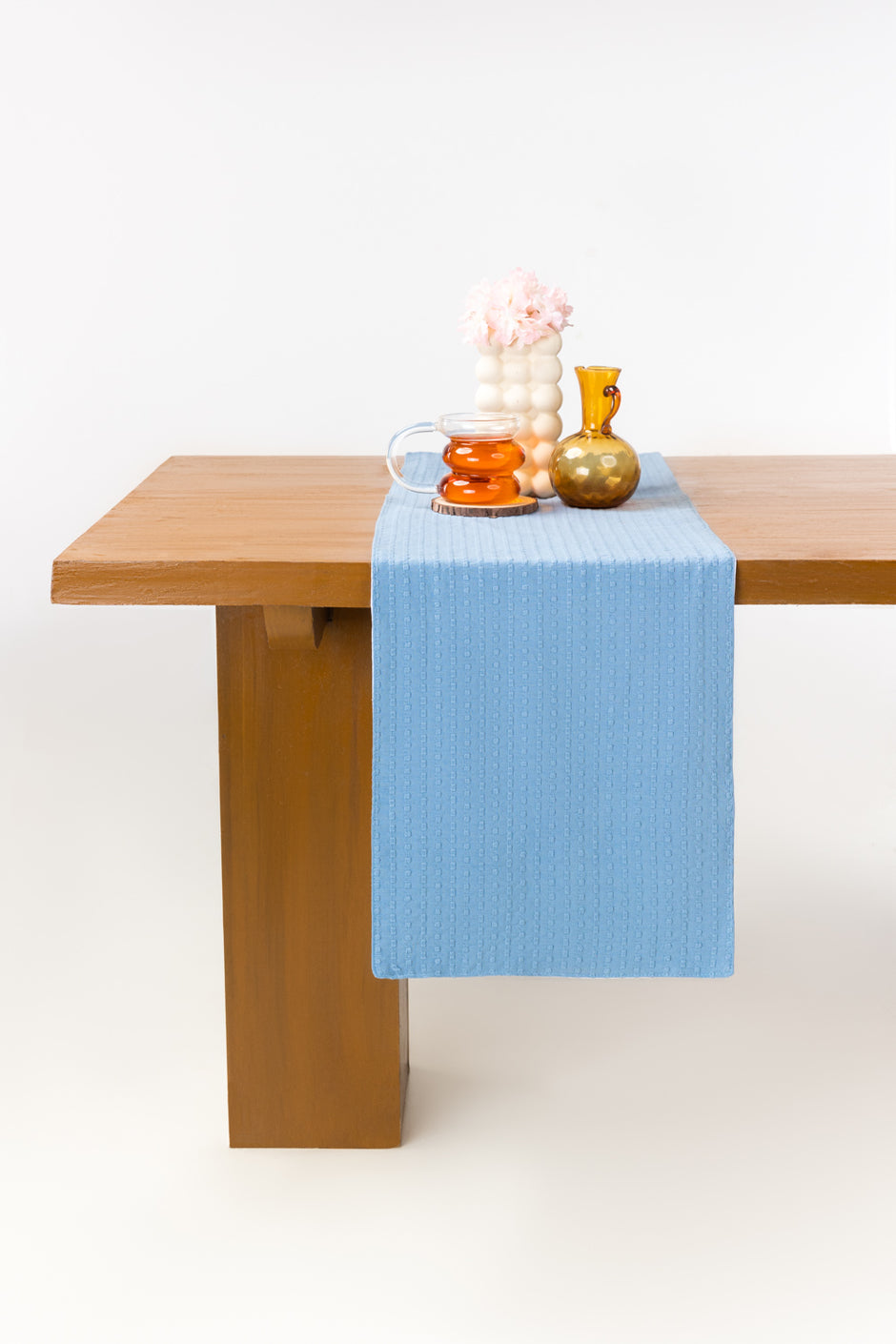 Blue Dyed Runner