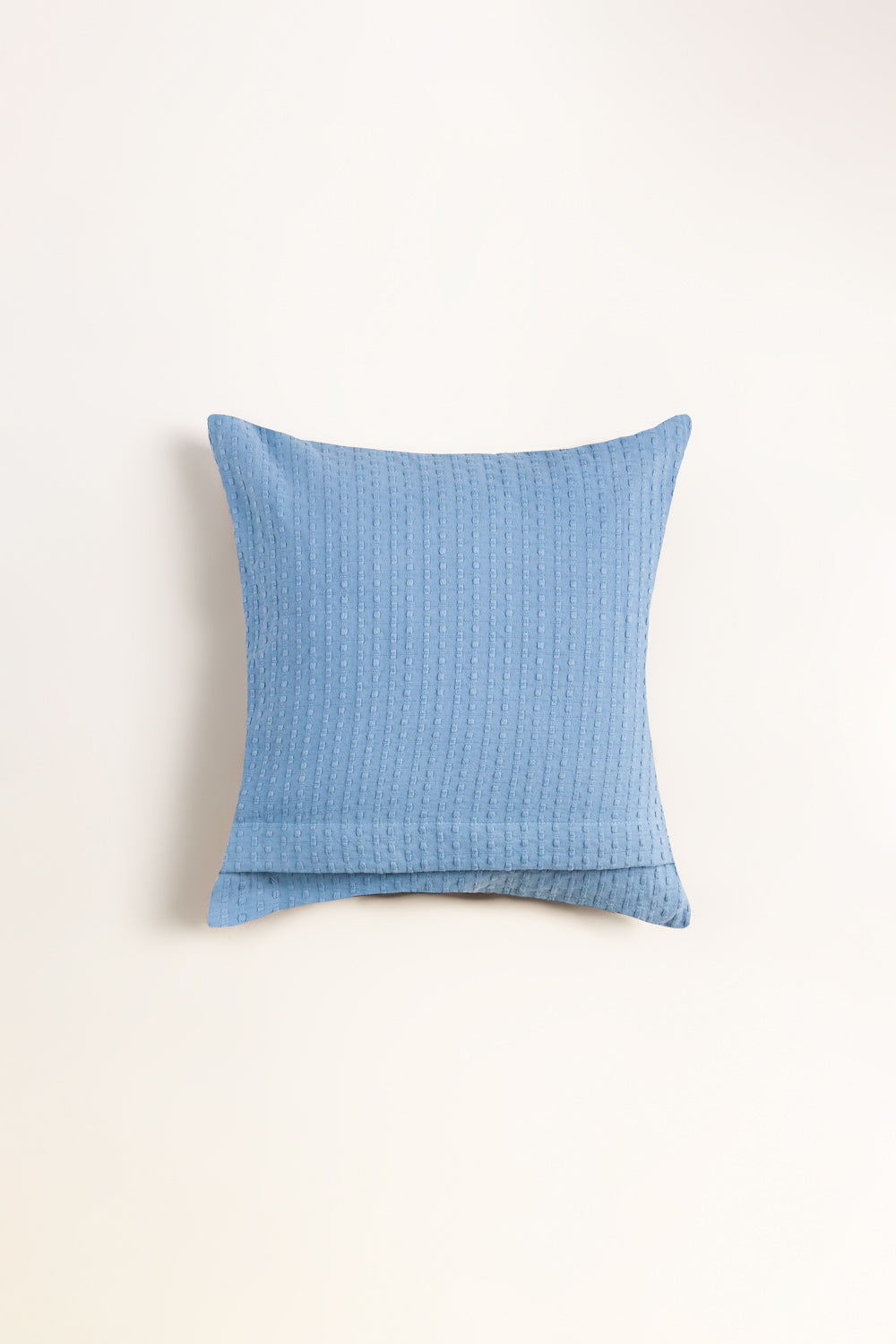 Blue Dyed Square Cushion