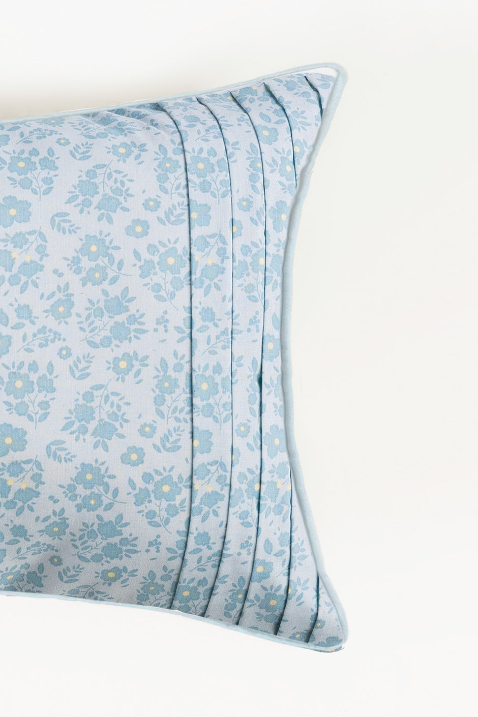 Blue Patch Deck Cushion Cover
