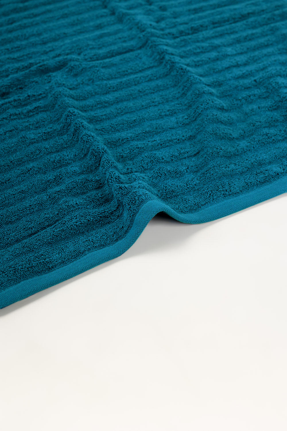 Blue Steel Combed Plain Towel