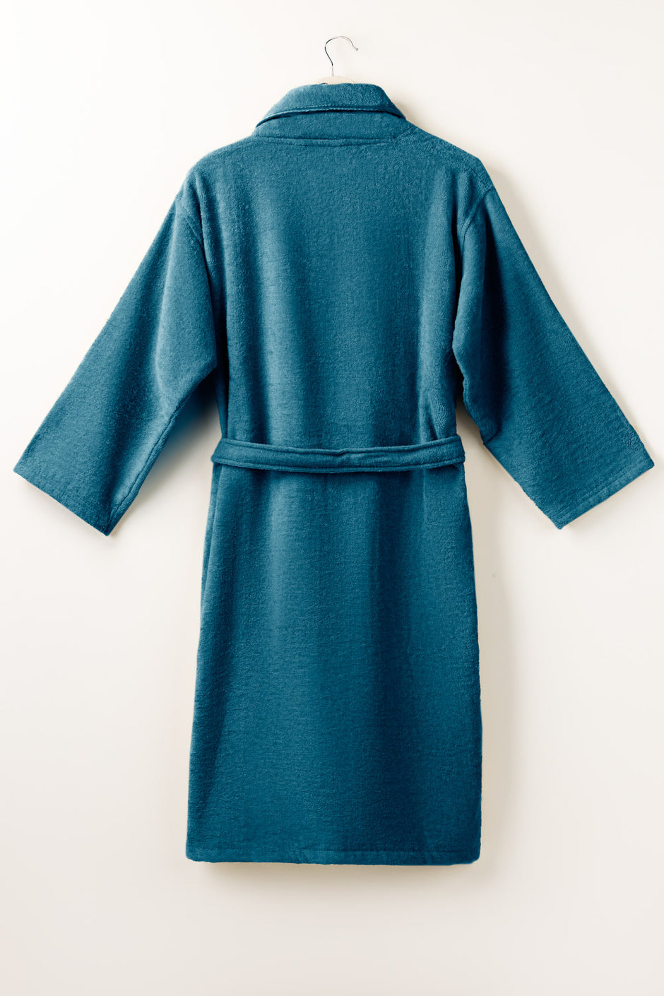 Blue Steel Velour Bathrobe
