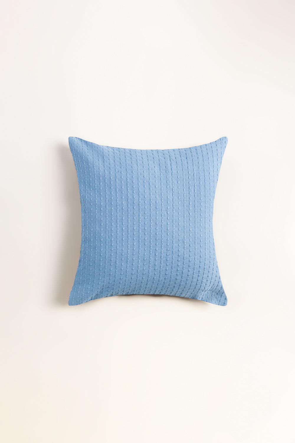 Blue Dyed Square Cushion