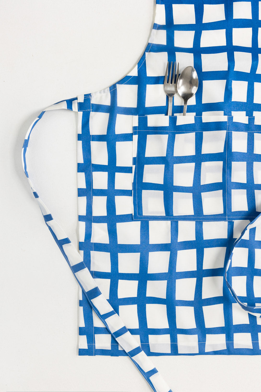 Blue Print Apron