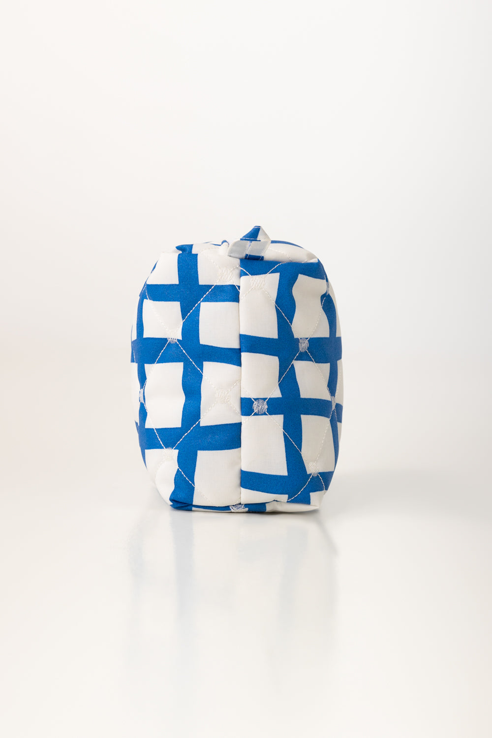 Blue Print Quilted Pouch