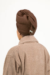 Brunette Terry Turban