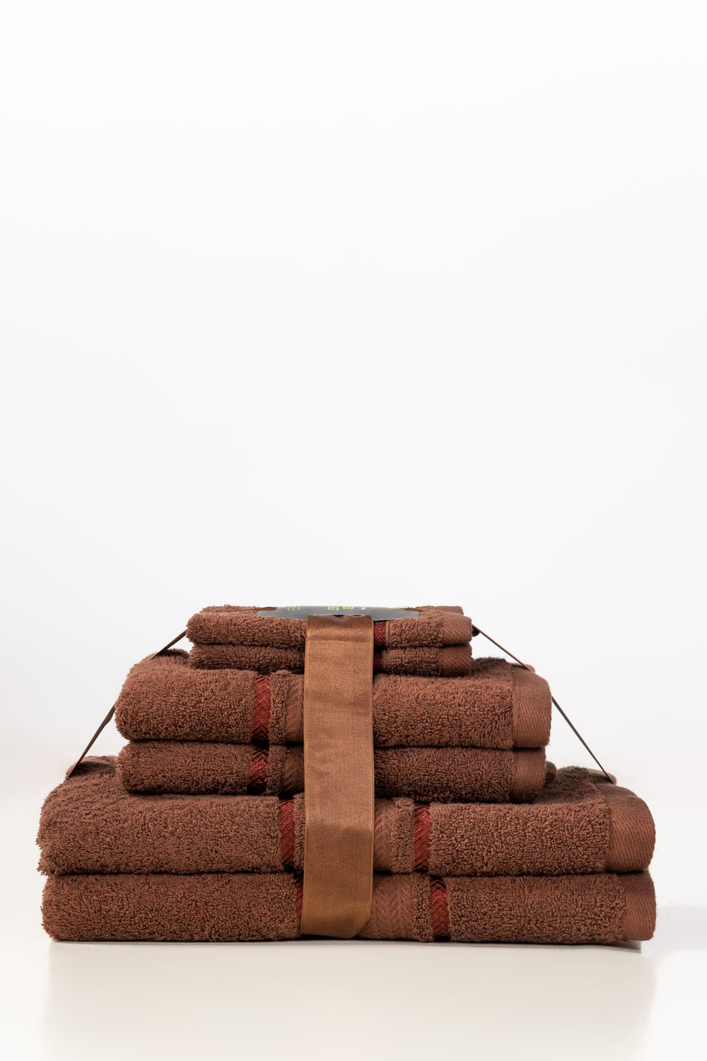 Brunette Combed Towel 6pcs Set