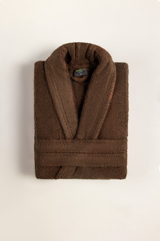 Brunette Combed Bathrobe