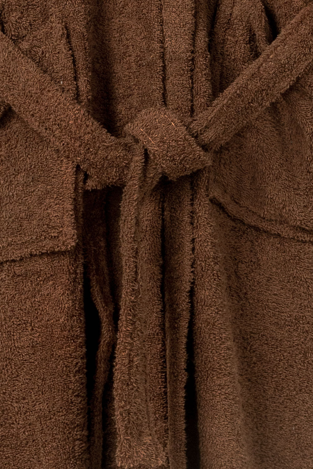 Brunette Combed Bathrobe