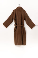 Brunette Combed Bathrobe