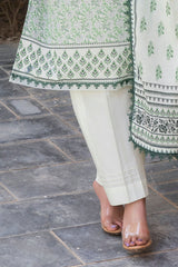 3 Piece Printed Suit