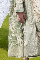 3 Piece Printed Suit