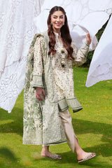 3 Piece Printed Suit