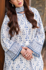 3 Piece Printed Suit