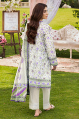 3 Piece Printed Suit