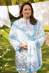 3 Piece Printed Suit