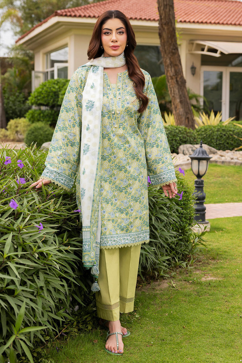 3 Piece Printed Suit