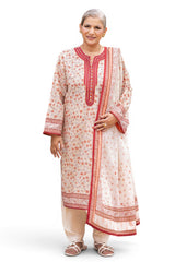 3 Piece Printed Suit