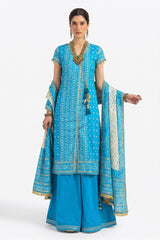 3 Piece Printed Lawn Suit CL-62134 B