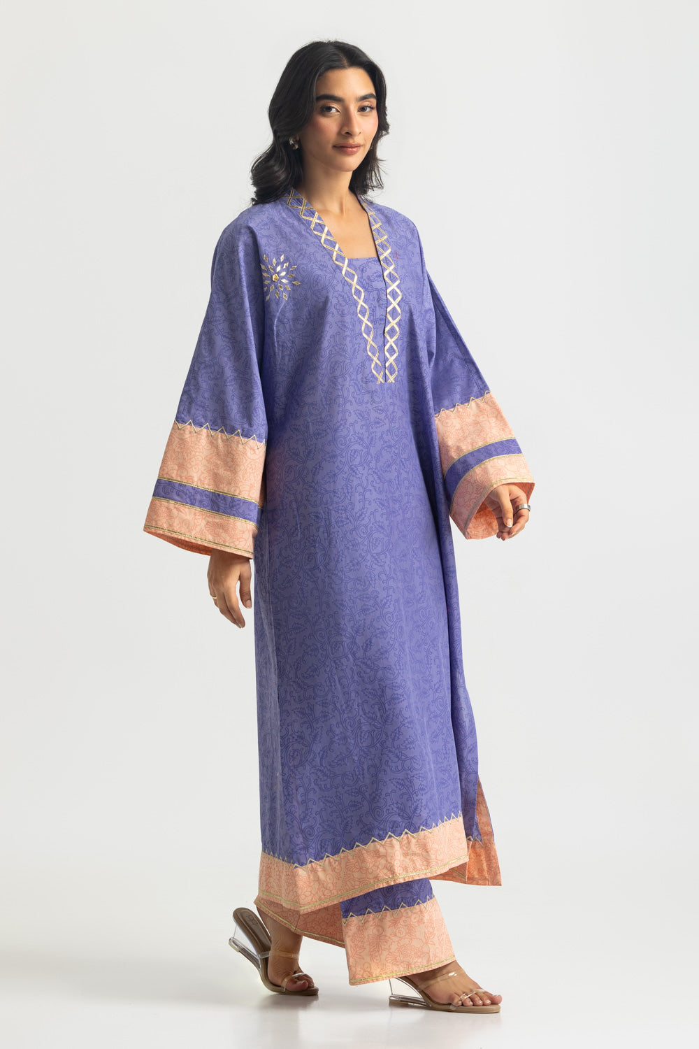 Cambric Block Printed Co-Ord Set
