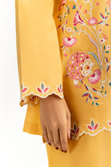 Cambric Embroidered Co-Ord Set IPST-55079
