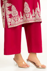 Cambric Embroidered Co-Ord Set IPST-55080