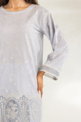 Cambric Embroidered Co-Ord Set IPST-77139