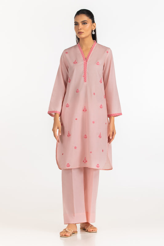 Cambric Embroidered Co-Ord Set IPST-77346