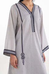 Cambric Embroidered Co-Ord Set IPST-77348