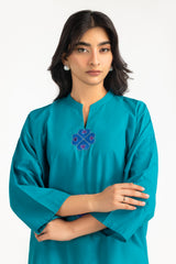 Cambric Embroidered Co-Ord Set IPST-77448