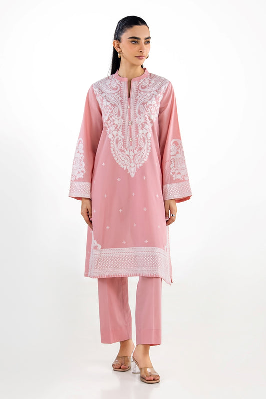 Cambric Embroidered Co-Ord Set IPST-77477