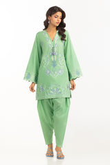 Cambric Embroidered Co-Ord Set IPST-77483