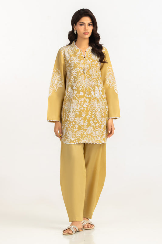 Cambric Embroidered Co-Ord Set IPST-77484