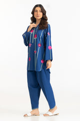 Cambric Embroidered Co-Ord Set IPST-77491