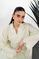 Cambric Embroidered Co-Ord Set IPST-77518