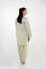 Cambric Embroidered Co-Ord Set IPST-77518