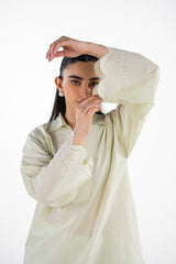 Cambric Embroidered Co-Ord Set IPST-77518