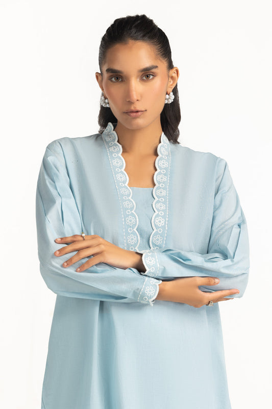 Cambric Embroidered Co-Ord Set IPST-77519