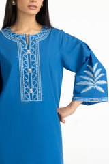 Cambric Embroidered Co-Ord Set IPST-77523