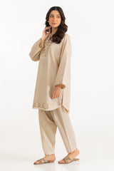 Cambric Embroidered Co-Ord Set IPST-77524