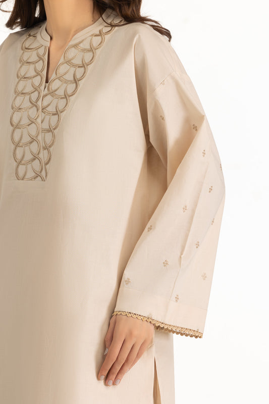 Cambric Embroidered Co-Ord Set IPST-77524