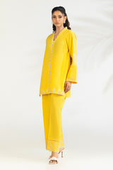 Cambric Embroidered Co-Ord Set IPST-77593-A