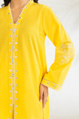 Cambric Embroidered Co-Ord Set IPST-77593-A