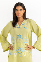 Cambric Embroidered Co-Ord Set IPST-77697