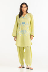 Cambric Embroidered Co-Ord Set IPST-77697