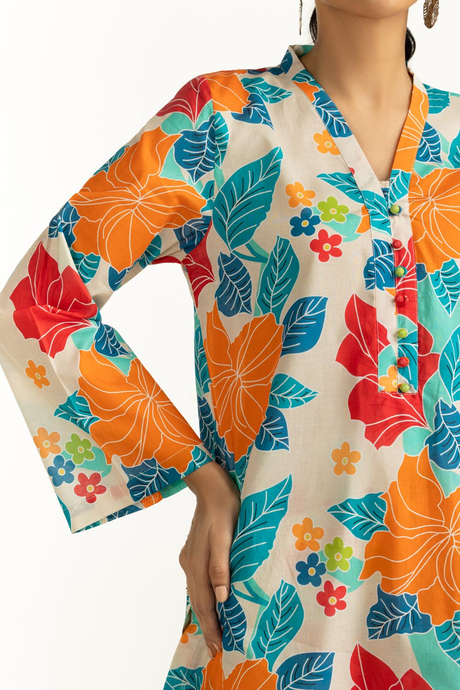 Cambric Printed Co-Ord Set